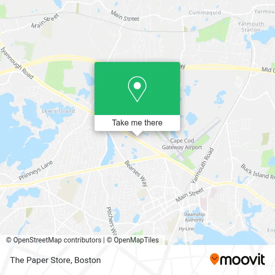 The Paper Store map