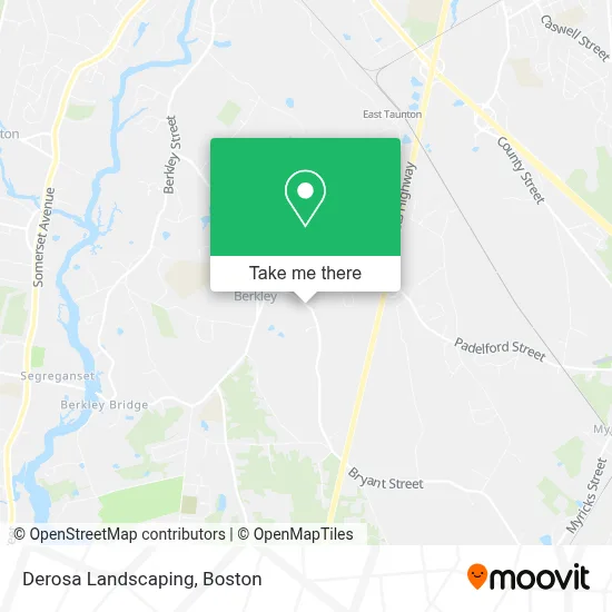 Derosa Landscaping map