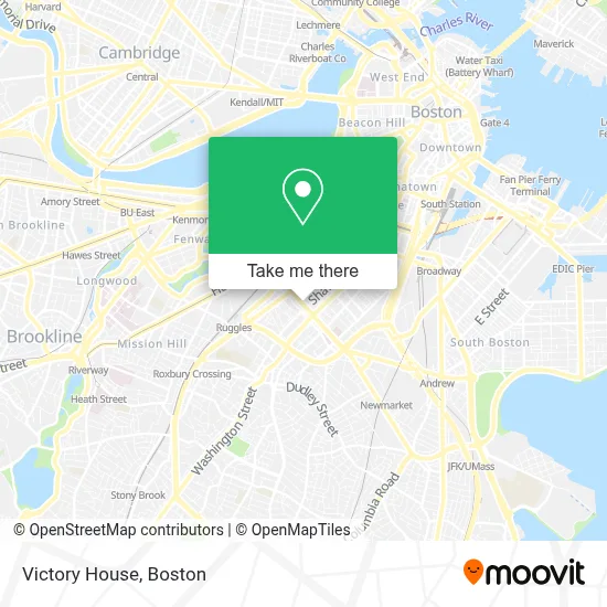 Victory House map