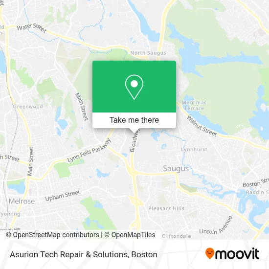 Asurion Tech Repair & Solutions map