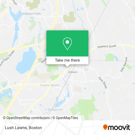 Lush Lawns map