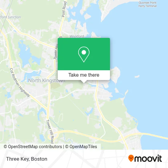 Three Key map