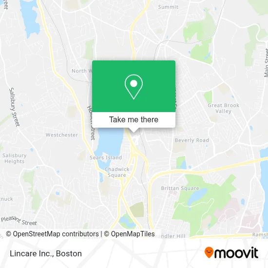 Lincare Inc. map