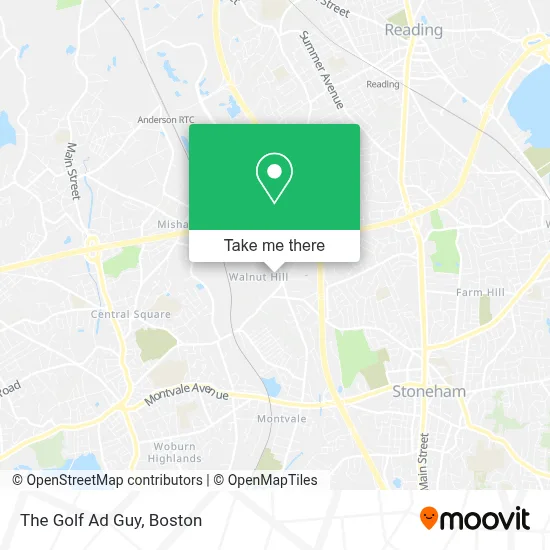The Golf Ad Guy map