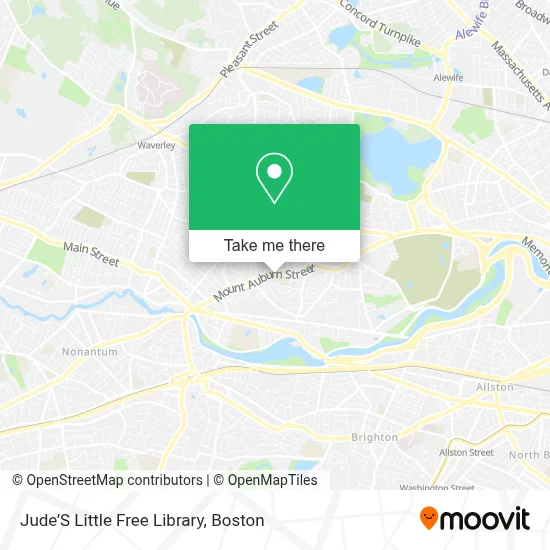 Jude’S Little Free Library map