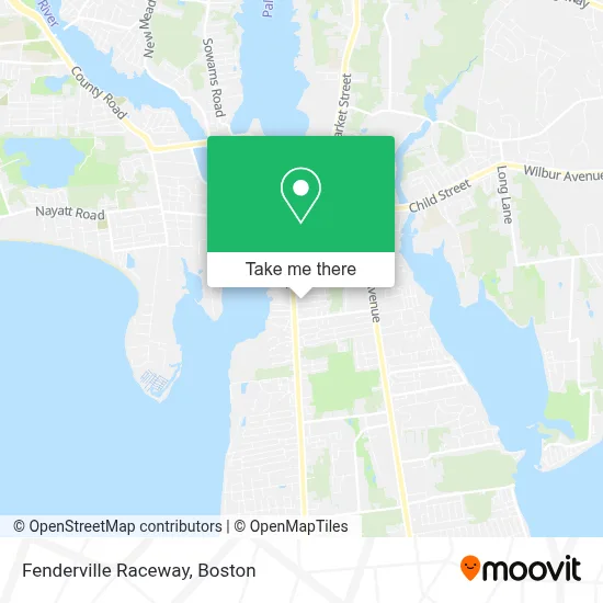 Fenderville Raceway map