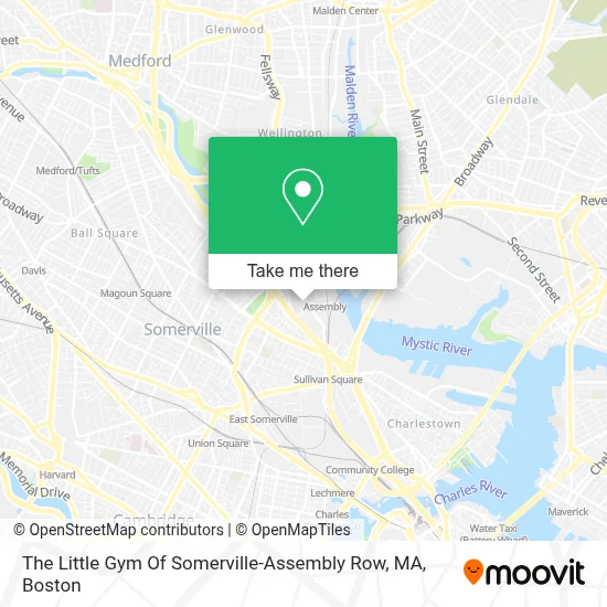 The Little Gym Of Somerville-Assembly Row, MA map