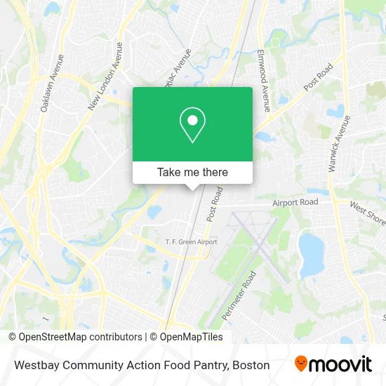 Westbay Community Action Food Pantry map