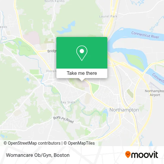 Womancare Ob/Gyn map