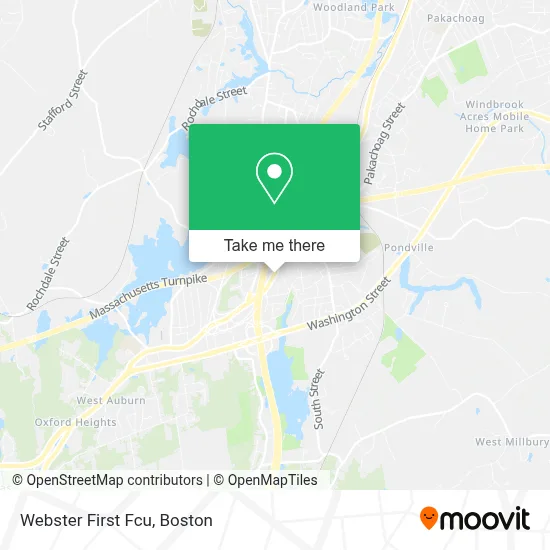 Webster First Fcu map