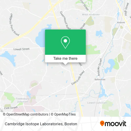 Cambridge Isotope Laboratories map