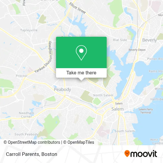 Carroll Parents map