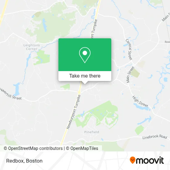 Redbox map