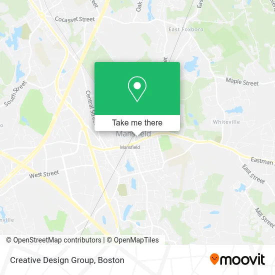 Creative Design Group map