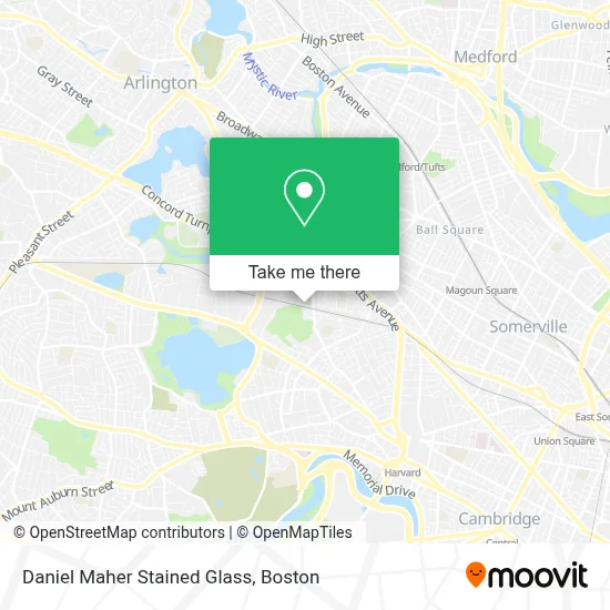 Daniel Maher Stained Glass map