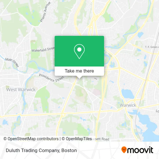 Duluth Trading Company map