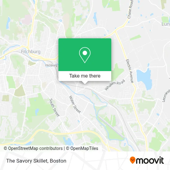The Savory Skillet map