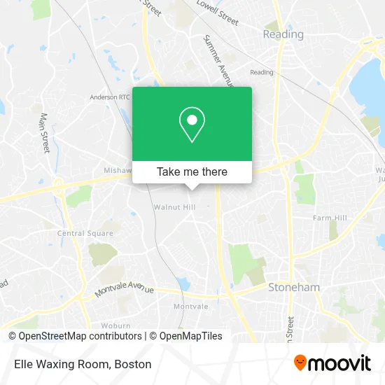 Elle Waxing Room map