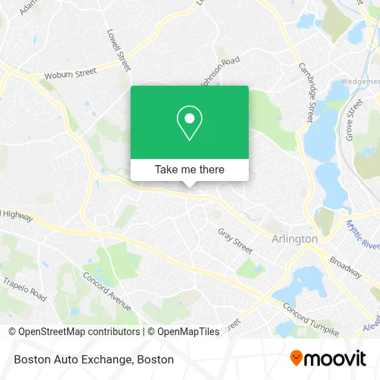 Boston Auto Exchange map