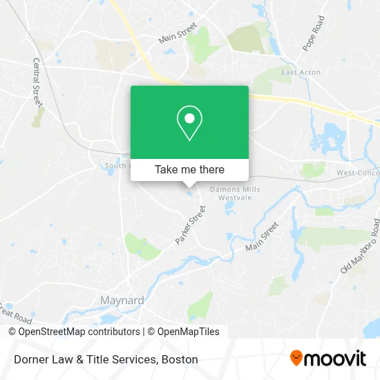 Dorner Law & Title Services map