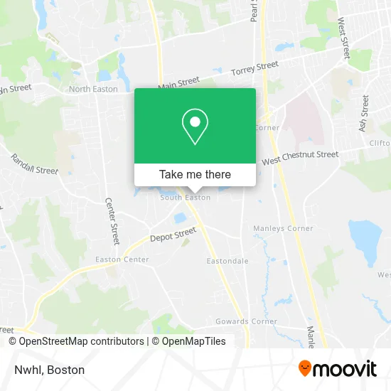 Nwhl map