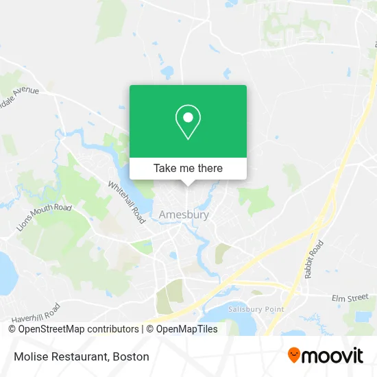 Ristorante Molise map