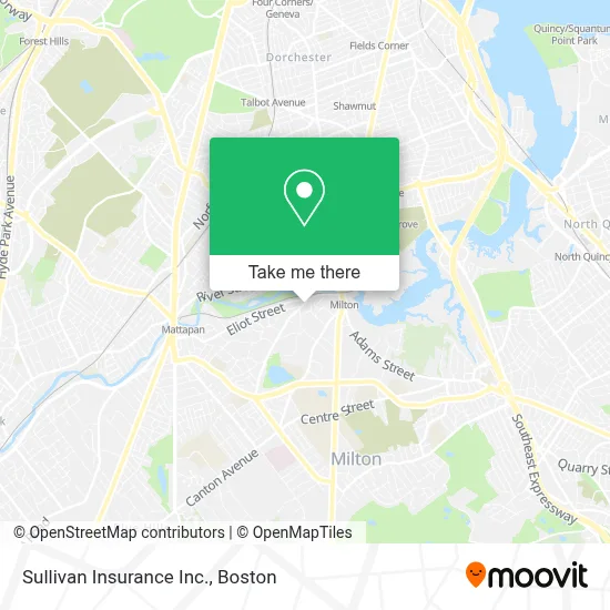 Sullivan Insurance Inc. map