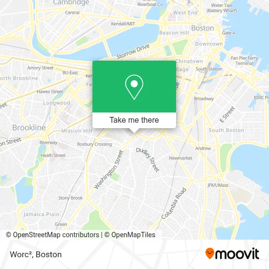 Worc² map