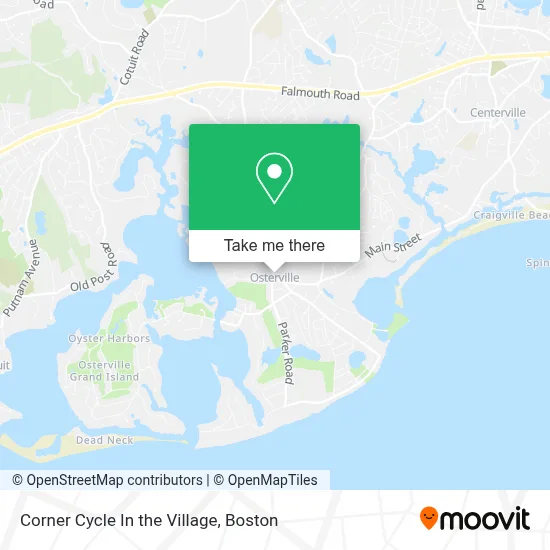 Corner Cycle In the Village map