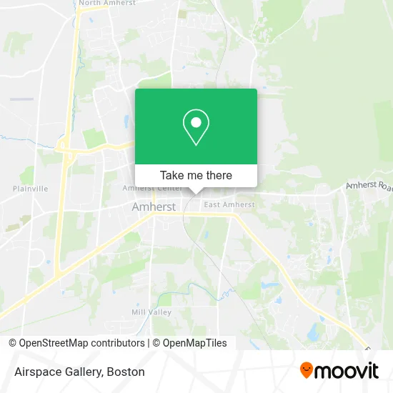 Airspace Gallery map