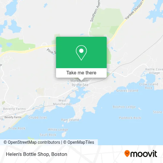 Helen's Bottle Shop map