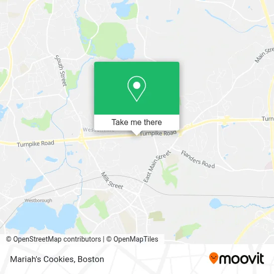 Mariah's Cookies map