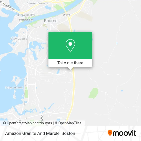 Amazon Granite And Marble map
