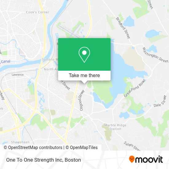 One To One Strength Inc map