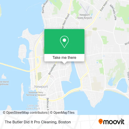 The Butler Did It Pro Cleaning map