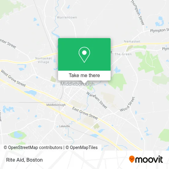 Rite Aid map