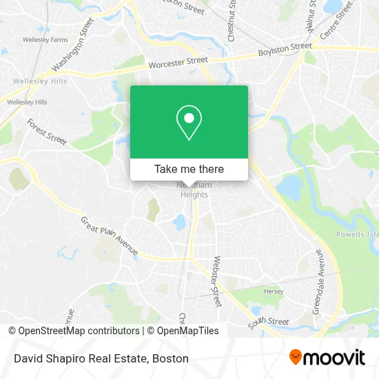 David Shapiro Real Estate map