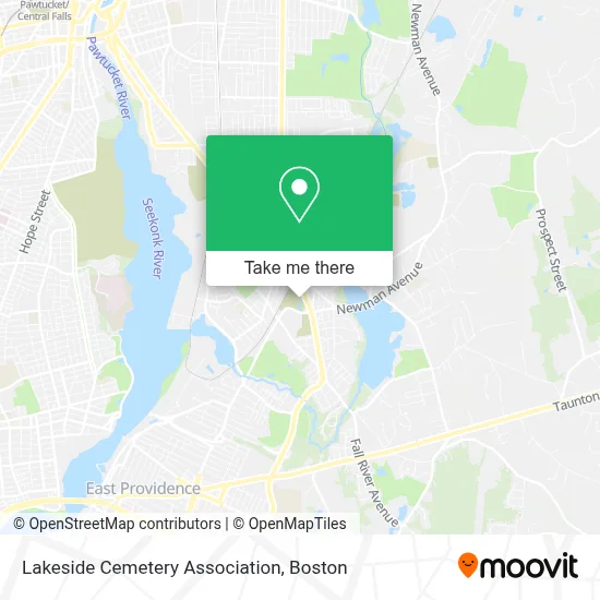Lakeside Cemetery Association map