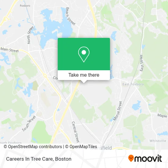 Careers In Tree Care map
