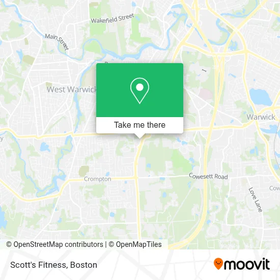Scott's Fitness map