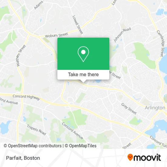 Parfait map