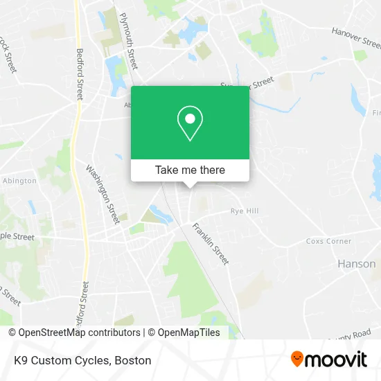 K9 Custom Cycles map