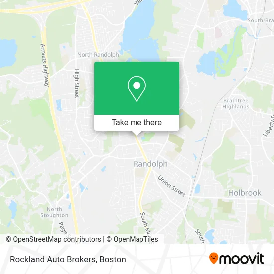 Rockland Auto Brokers map
