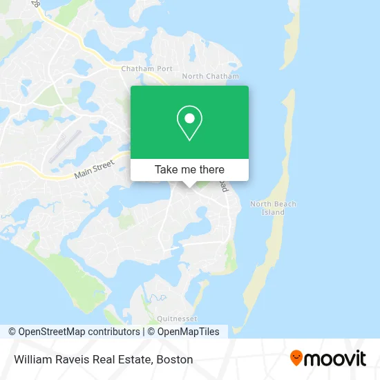 William Raveis Real Estate map