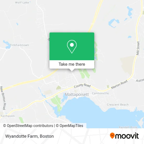Wyandotte Farm map