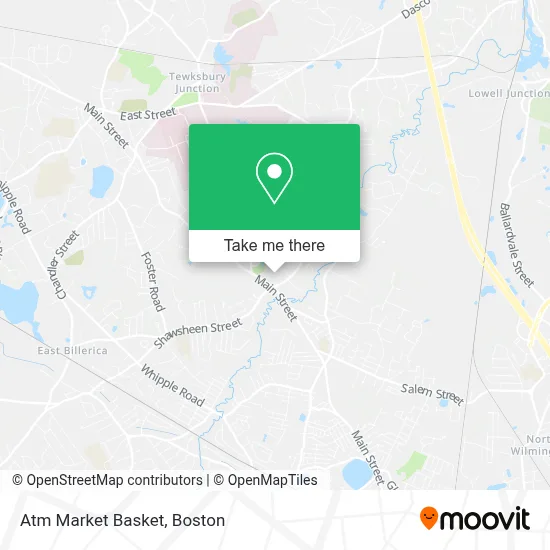 Atm Market Basket map