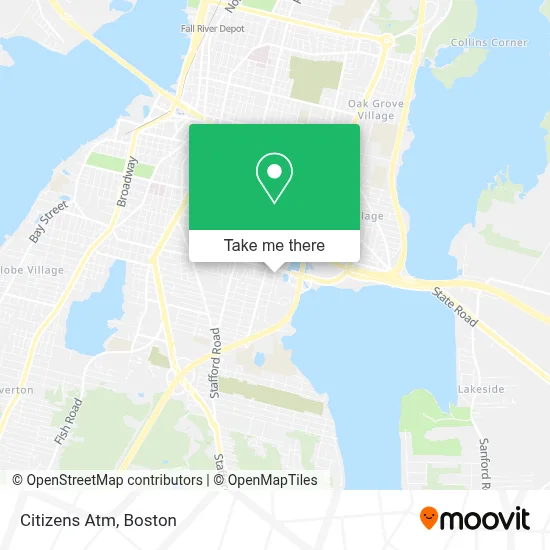 Citizens Atm map