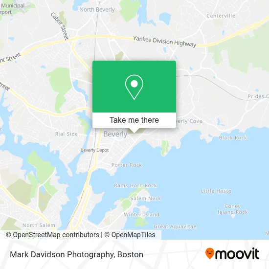 Mark Davidson Photography map
