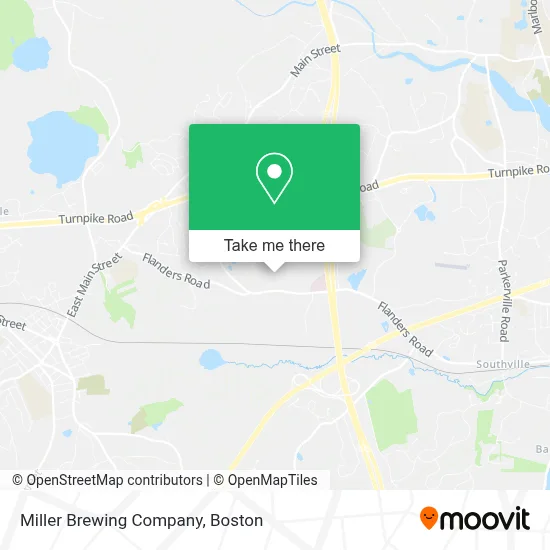 Miller Brewing Company map