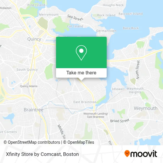 Xfinity Store by Comcast map